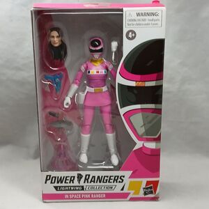Power Ranger In Space Pink Lightning Collection 6-Inch Action Figure Hasbro NEW